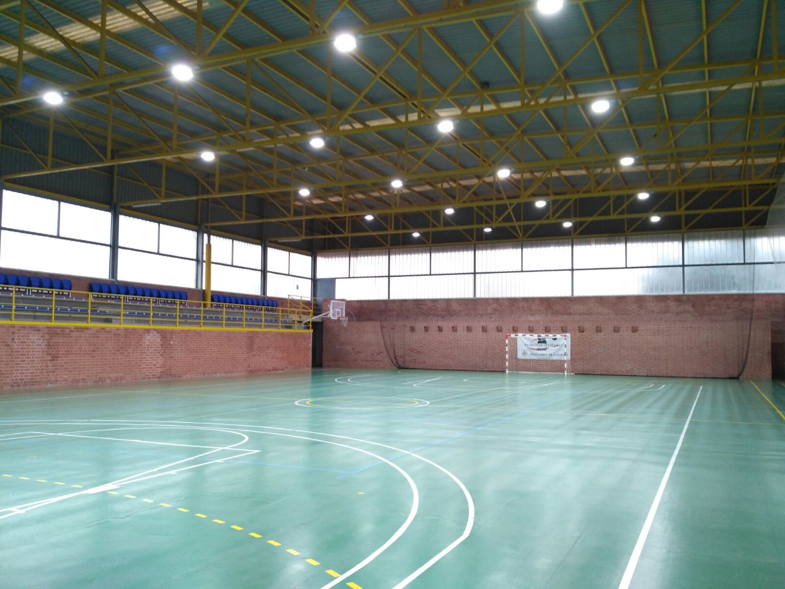 El Patronato de Deportes amplia las gradas y mejora la iluminación del Pabellón Chencho El Patronato de Deportes amplia las gradas y mejora la iluminación del Pabellón Chencho
