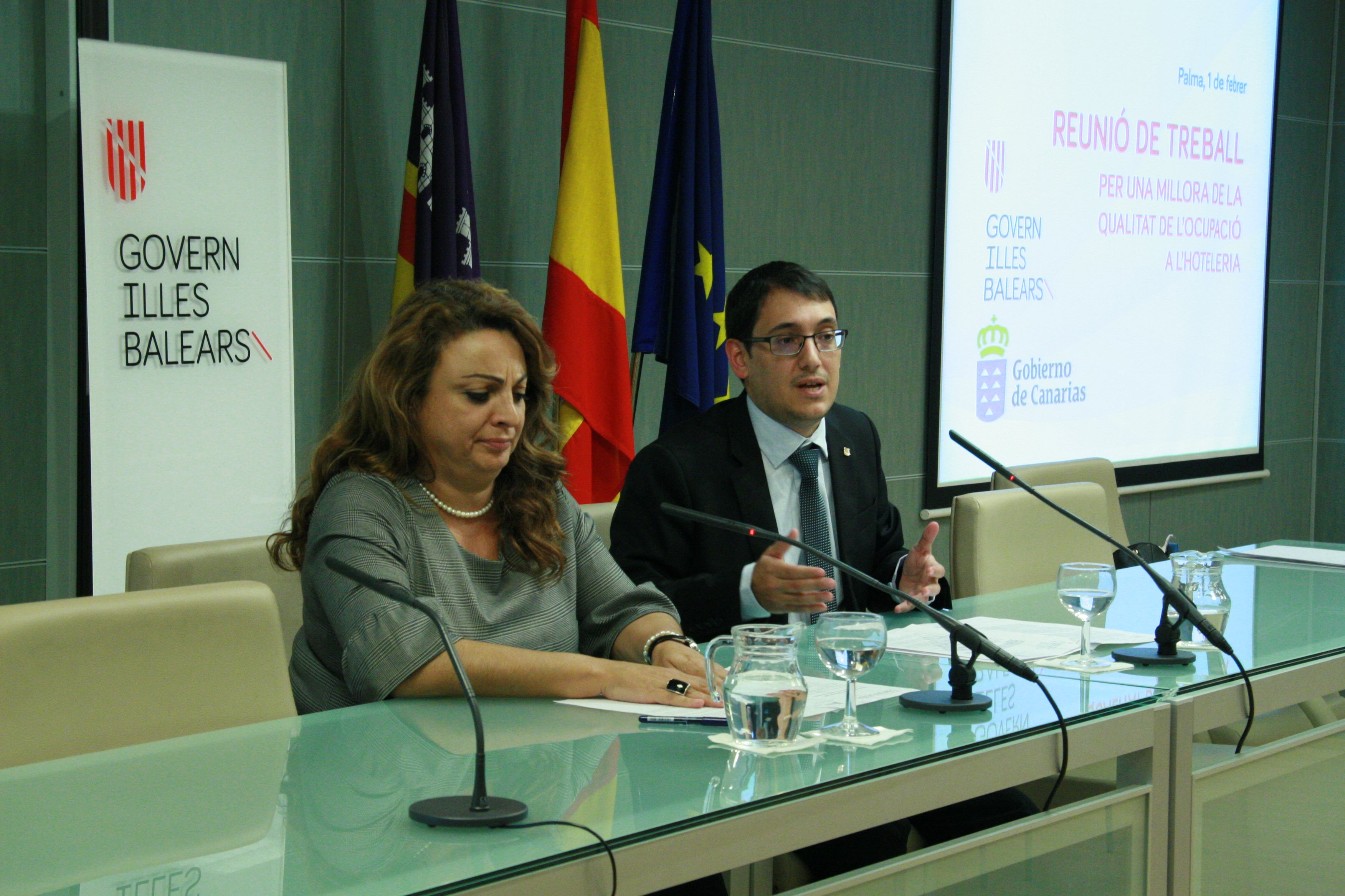 Baleares y Canarias pedirán mejoras de la calidad del empleo en turismo Baleares y Canarias pedirán mejoras de la calidad del empleo en turismo