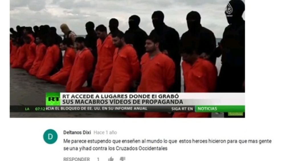 Uno de los mensajes publicados en redes sociales por el detenido en Elche 