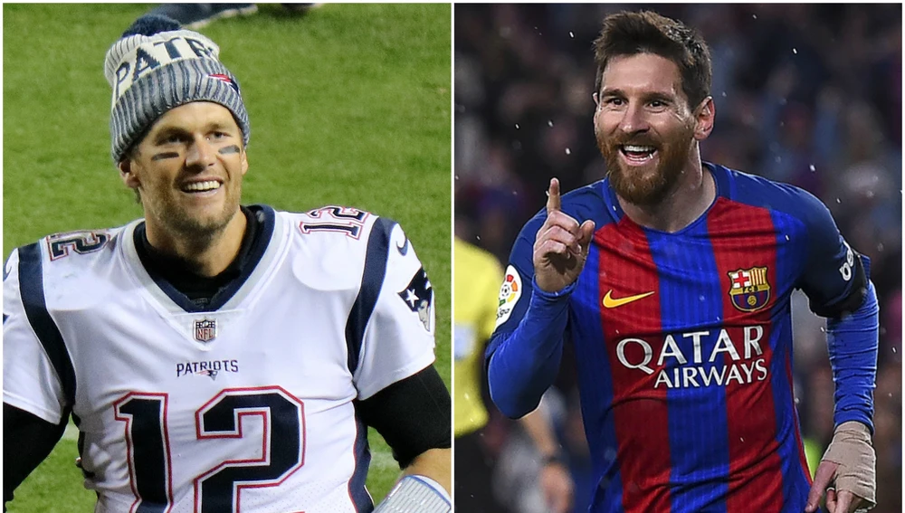 Tom Brady, fan de Leo Messi Tom Brady, fan de Leo Messi