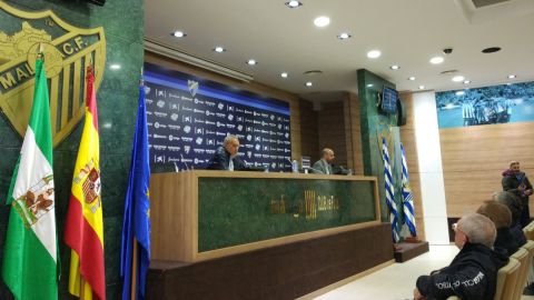 Mario Husillos, director deportivo del M&aacute;laga