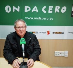 Martín Carpena en los estudios de Onda Cero Elche Martín Carpena en los estudios de Onda Cero Elche