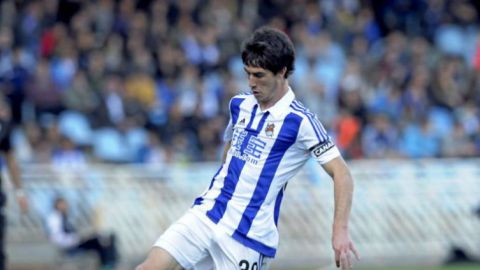 Aritz Elustondo, jugador de la Real Sociedad