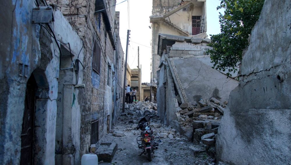 Destrucción en Siria