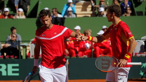Pablo Carre&ntilde;o y Feliciano L&oacute;pez