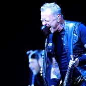 El guitarrista y cantante del grupo Metallica
