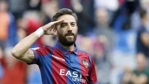 José Luis Morales, capitán del Levante José Luis Morales, capitán del Levante
