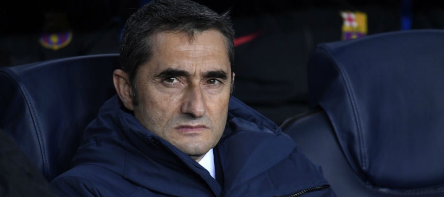 Ernesto Valverde, entrenador del Barcelona Ernesto Valverde, entrenador del Barcelona
