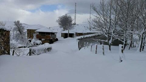Nieve en Asturias