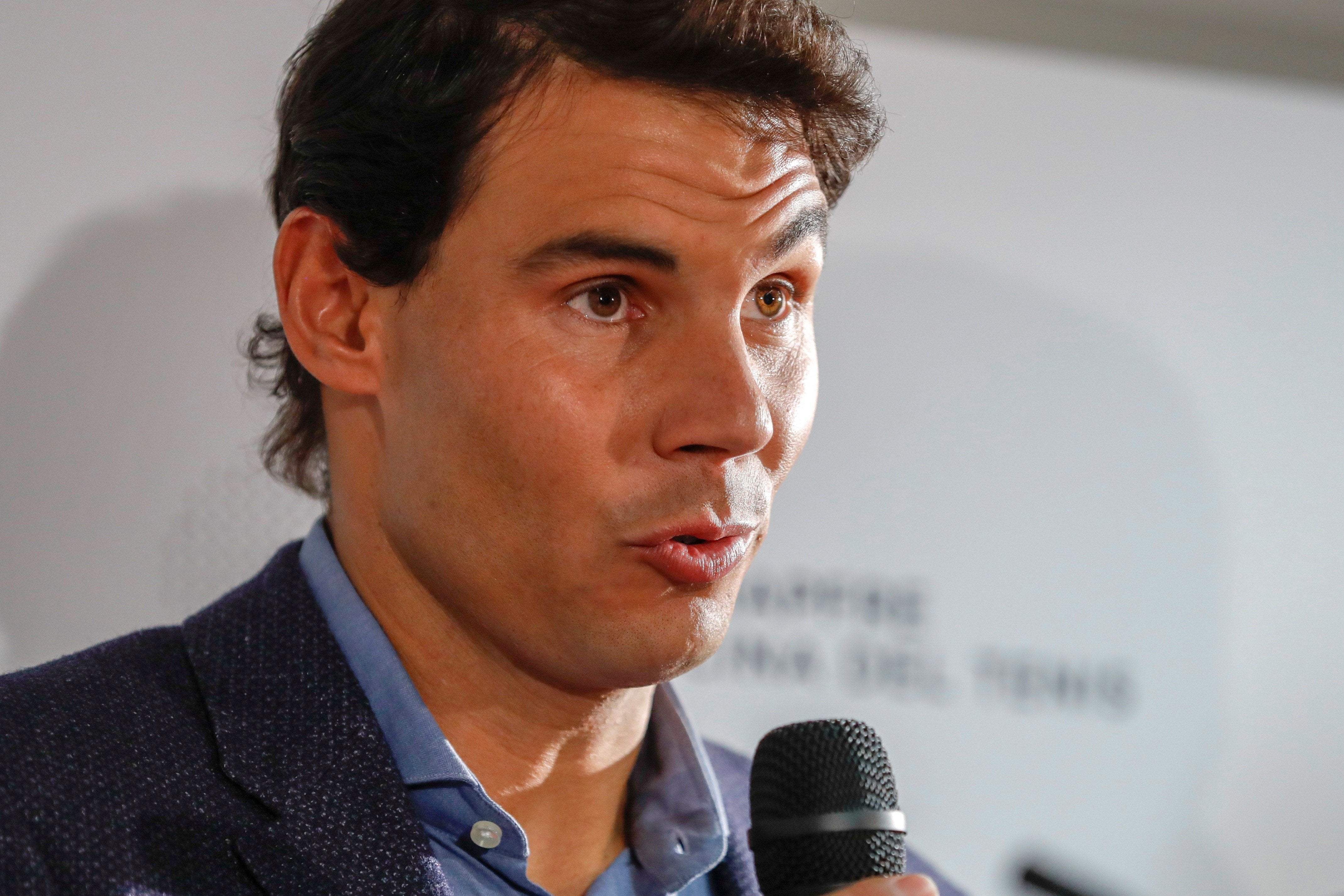 Rafa Nadal: "Voy a jugar lo que me haga feliz jugar" Rafa Nadal: "Voy a jugar lo que me haga feliz jugar"