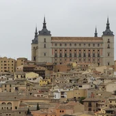 Imagen de archivo del Alcázar de Toledo Imagen de archivo del Alcázar de Toledo