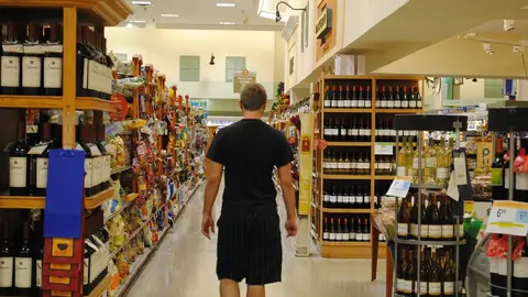 Imagen de archivo de un supermercado Fíjate en lo que cuestan por kilo.