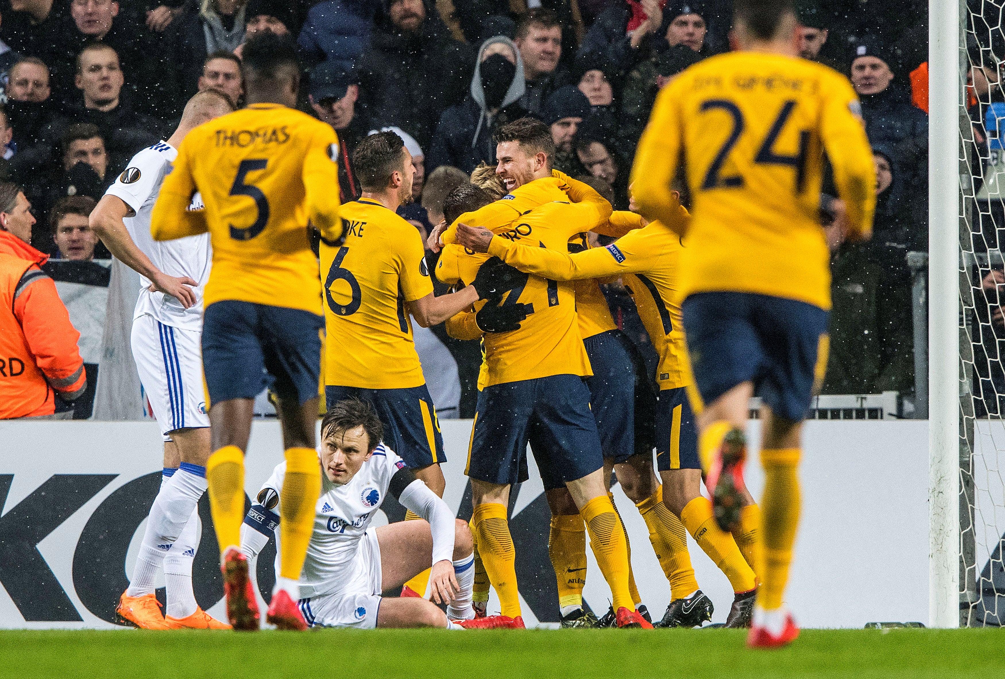 El Atlético pasa por encima del Copenhague y encarrila su pase a octavos El Atlético pasa por encima del Copenhague y encarrila su pase a octavos
