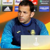 El entrenador del Villarreal CF, Javier Calleja.