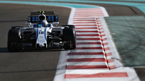 Lance Stroll, con el Williams de la pasada temporada
