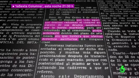 la ley de Memoria Hist&oacute;rica del r&eacute;gimen