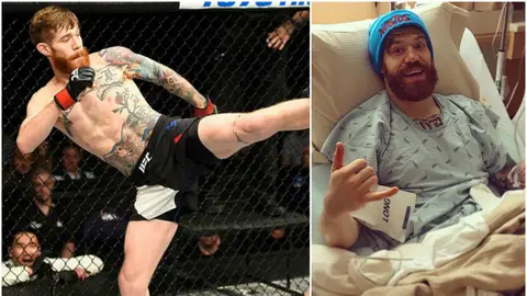 Devin Powell sufre una grave lesión durante un entrenamiento Devin Powell sufre una grave lesión durante un entrenamiento