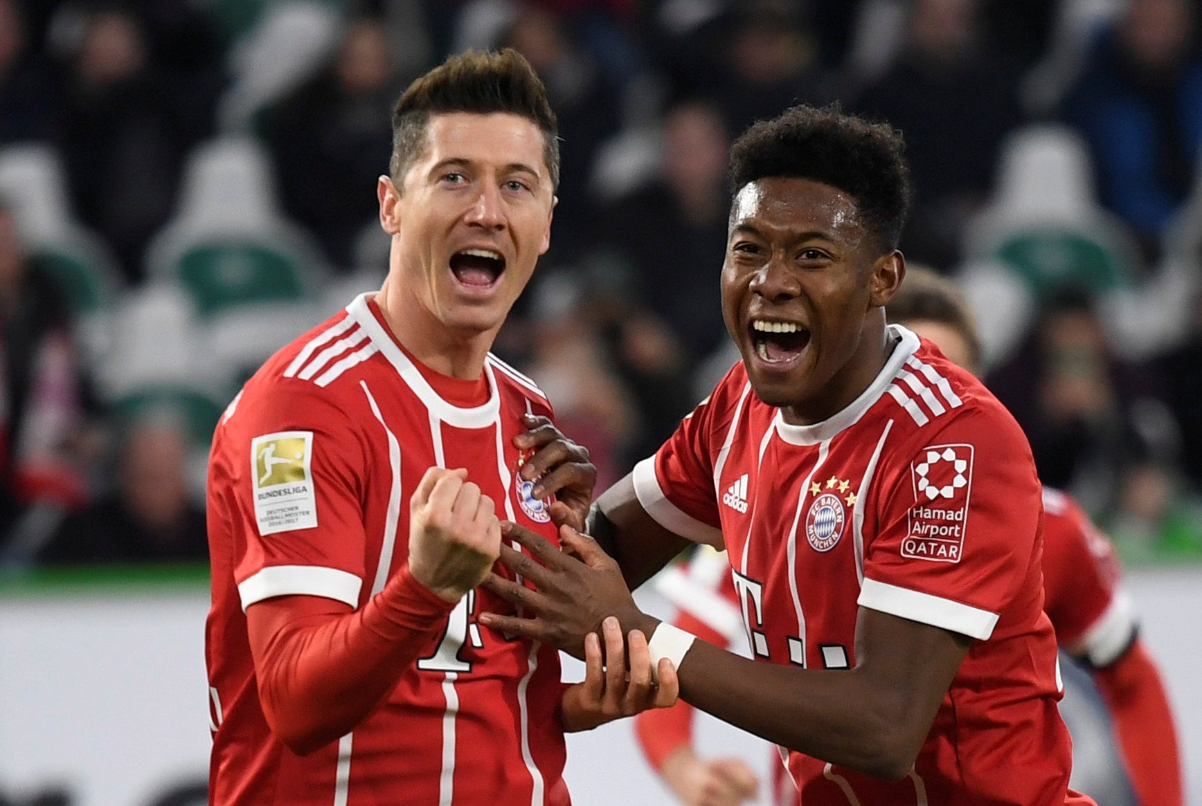 El Bayern de Múnich gana al Wolfsburgo con un gol de penalti de Lewandowski en el 91' El Bayern de Múnich gana al Wolfsburgo con un gol de penalti de Lewandowski en el 91'