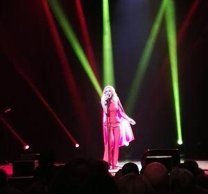 Marta Sánchez, durante su concierto en el Teatro de la Zarzuela Marta Sánchez, durante su concierto en el Teatro de la Zarzuela