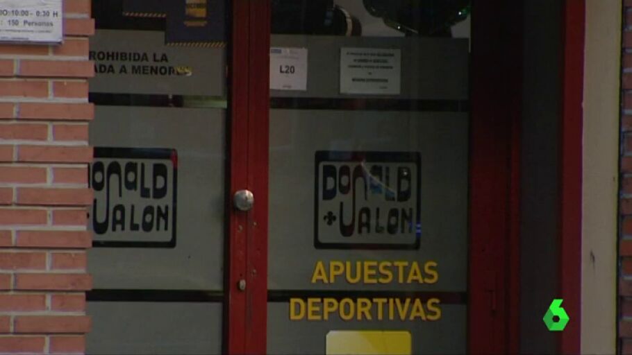 un sal&oacute;n de apuestas deportivas