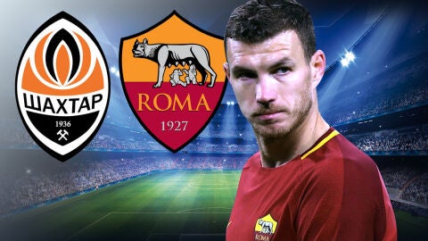 Shakhtar - Roma, partido de octavos de la Champions