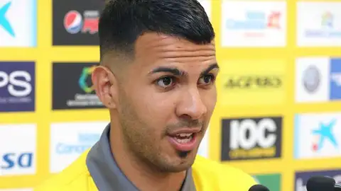 El jugador de Las Palmas, Jonathan Viera. El jugador de Las Palmas, Jonathan Viera.