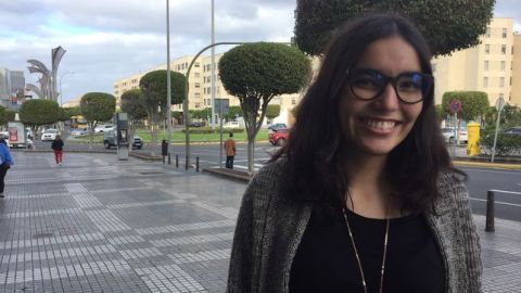Carla Garc&iacute;a, estudiante grancanaria de 17 a&ntilde;os que gener&oacute; una aplicaci&oacute;n para una ONG y sus 10.000 asociados