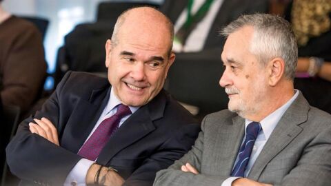 Manuel Chaves y Jos&eacute; Antonio Gri&ntilde;&aacute;n