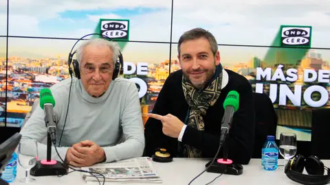 José María Carrascal y Frank Blanco en los estudios de Onda Cero José María Carrascal y Frank Blanco en los estudios de Onda Cero