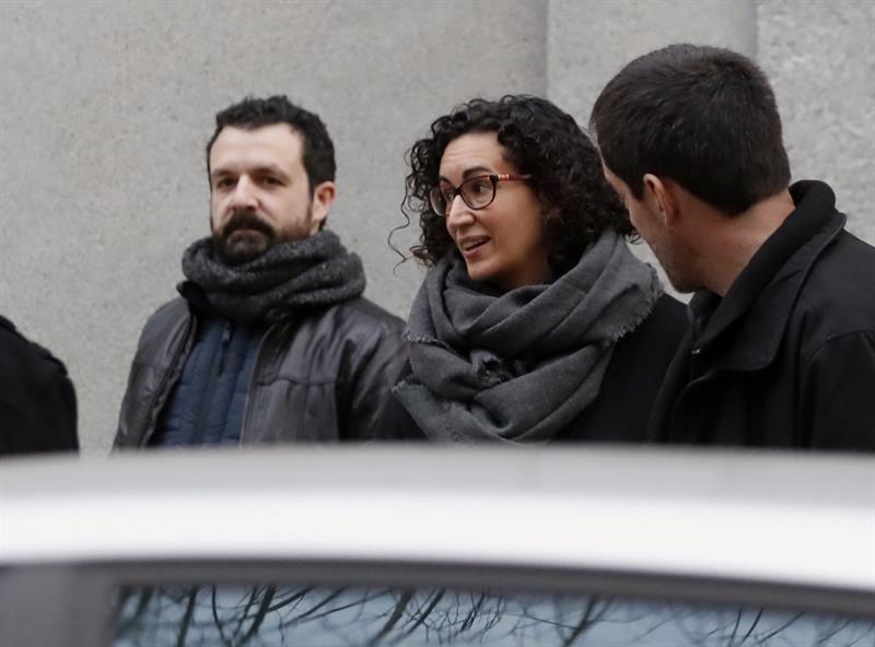 Rovira dice al juez que acudió a todas las reuniones que convocó Puigdemont Rovira dice al juez que acudió a todas las reuniones que convocó Puigdemont