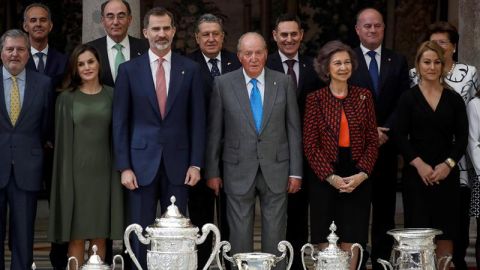 Los Reyes en la entrega de los Premios Nacionales del Deporte