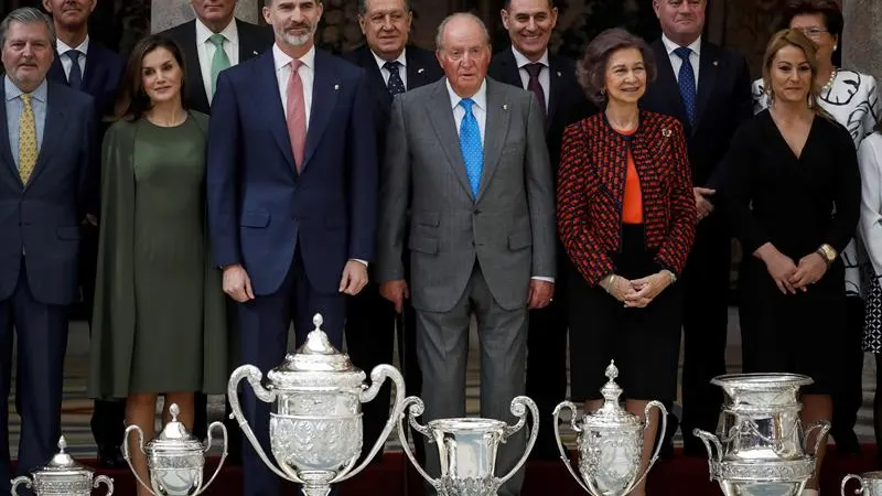 Los Reyes en la entrega de los Premios Nacionales del Deporte Los Reyes en la entrega de los Premios Nacionales del Deporte
