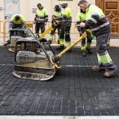 Obras en Espoz y Mina