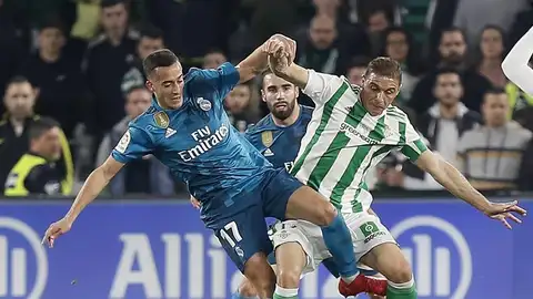El extremo del Real Madrid, Lucas Vázquez. El extremo del Real Madrid, Lucas Vázquez.