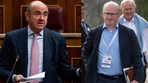 Luis de Guindos y Philip Lane