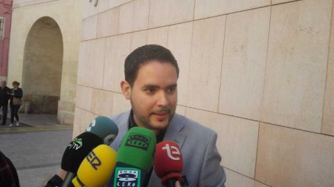 David Caballero, portavoz del Cs Elche