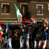 Recibimiento de los etarras Ignacio Otaño e Iñaki Igerategi Recibimiento de los etarras Ignacio Otaño e Iñaki Igerategi