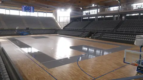 El Pabellón Municipal estará listo para albergar el viernes 23 el primer partido después su ampliación Pabellón de Deportes