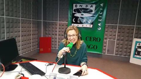 A escritora, Inma López Silva Onda Cero Galicia