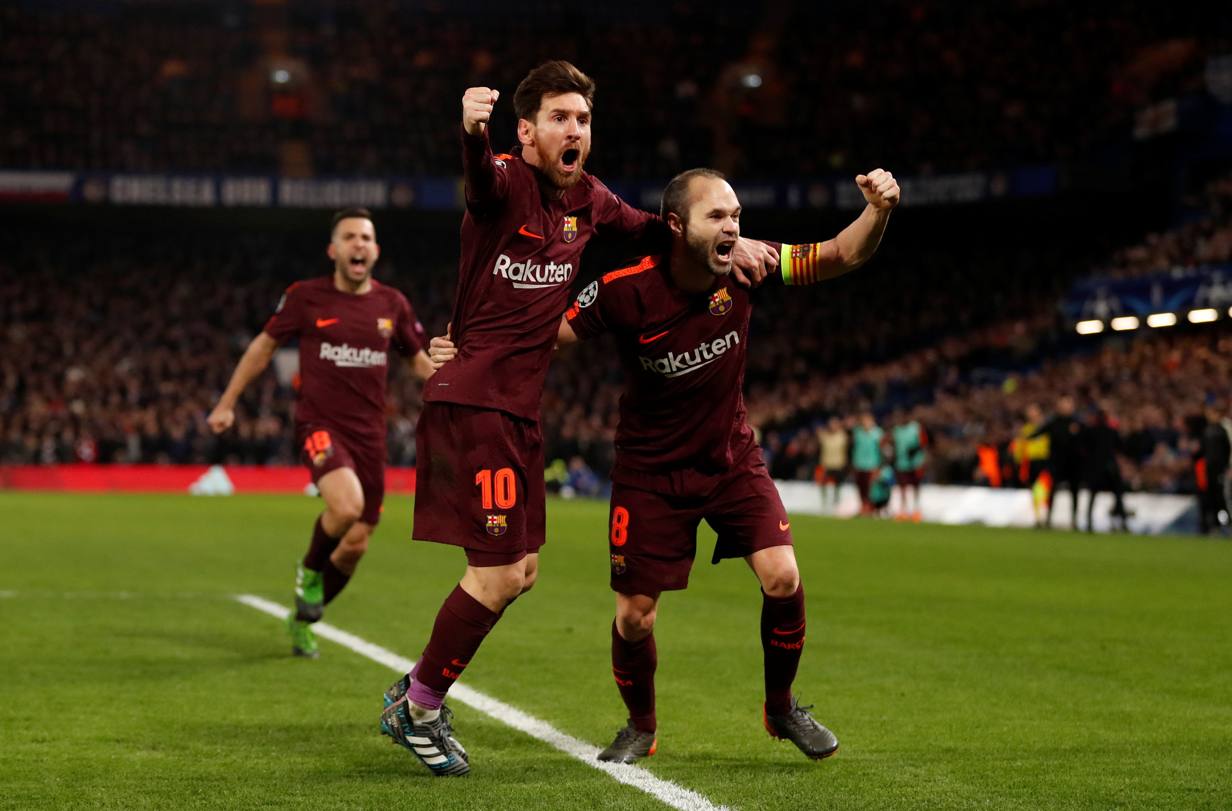 Un gol de Messi da vida al Barcelona en Stamford Bridge Un gol de Messi da vida al Barcelona en Stamford Bridge