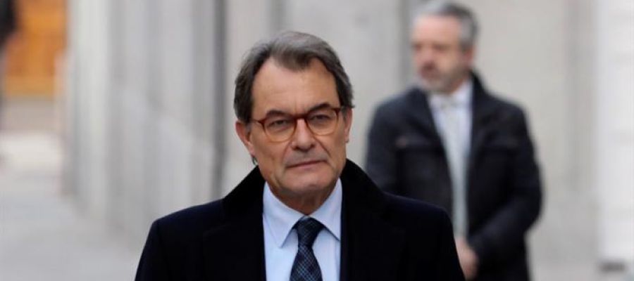 Fotografía de archivo de Artur Mas en el Supremo Fotografía de archivo de Artur Mas en el Supremo