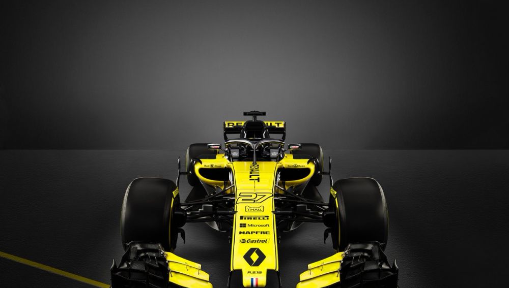 El nuevo Renault RS18 para la temporada 2018