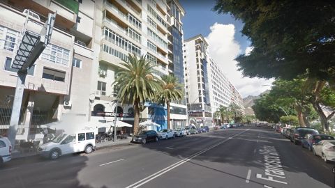 Avda. Francisco La Roche (avda. Anaga) en Santa Cruz de Tenerife