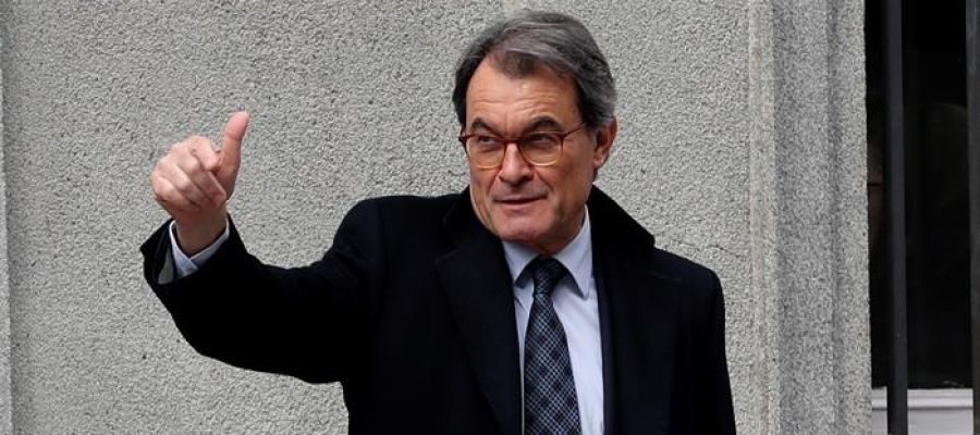 Artur Mas a su llegada al Tribunal Supremo Artur Mas a su llegada al Tribunal Supremo