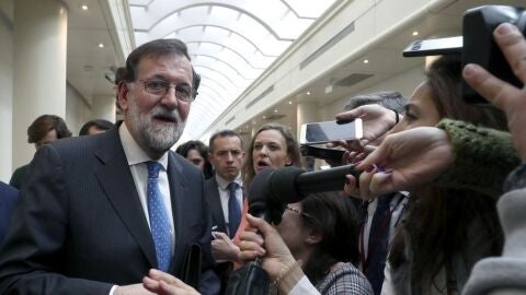 Mariano Rajoy en el Senado