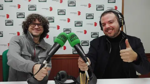 Carlos Cano y Hernán Milla Carlos Cano y Hernán Milla