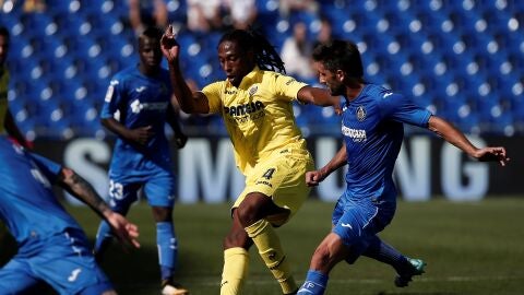 Semedo, durante un partido contra el Getafe