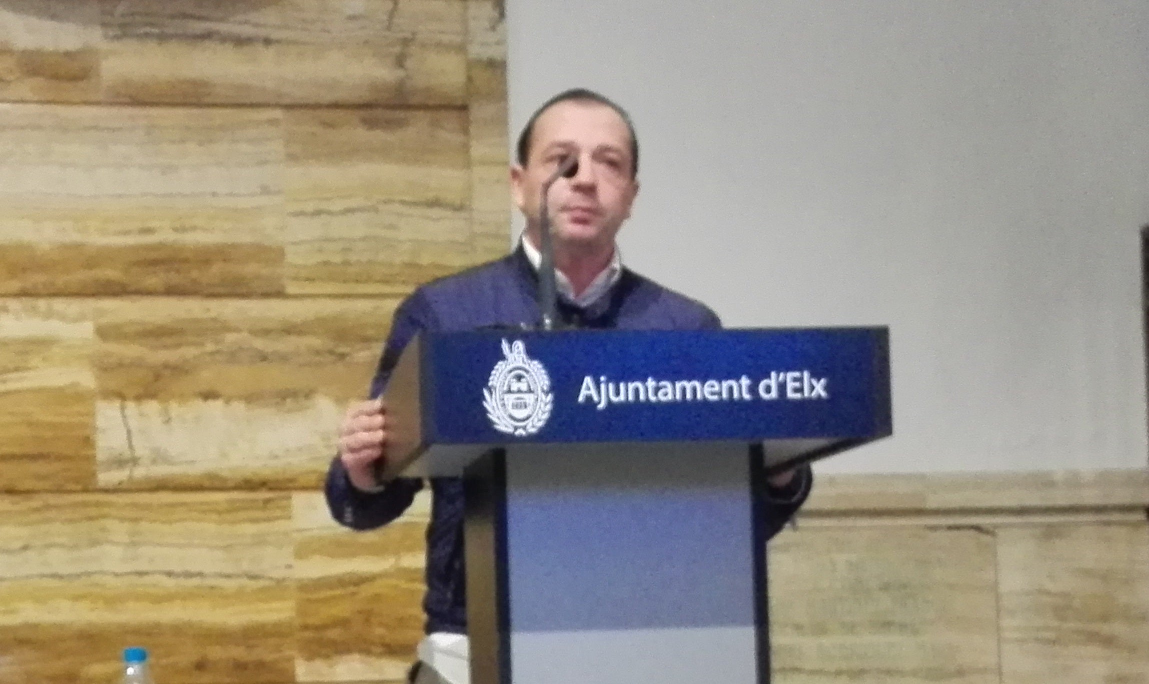 Jesús Pareja, portavoz del Partido de Elche Jesús Pareja, portavoz del Partido de Elche