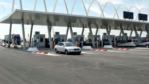 Vista de la radial de peaje R-4 (Madrid-Oca&ntilde;a)