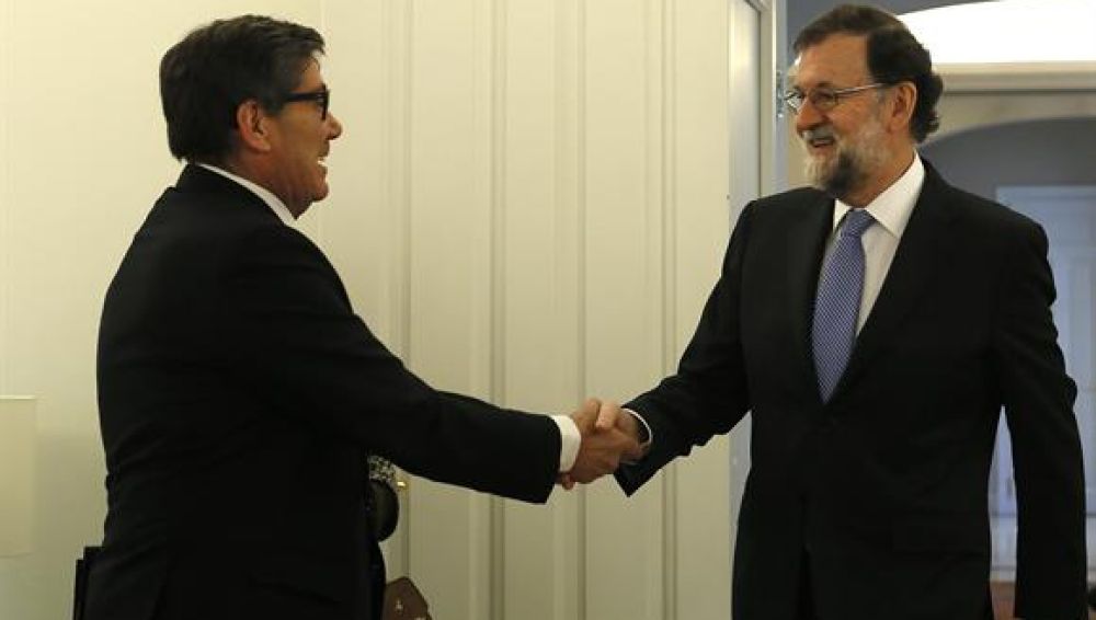Reunión Rajoy- Aliaga